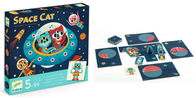 Space Cat Jeu de société Djeco